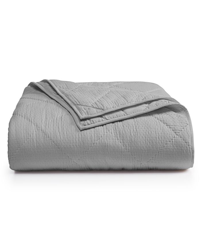Hotel Collection CLOSEOUT! Dobby Diamond Coverlet, King, Created for