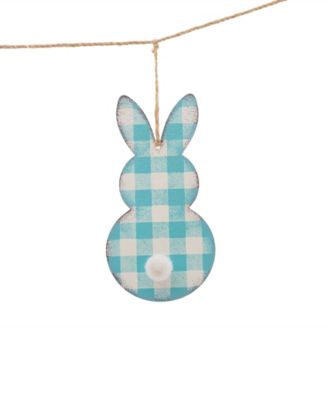 72"L Easter Metal Bunny Garland
