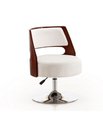 Salon Adjustable Height Swivel Accent Chair