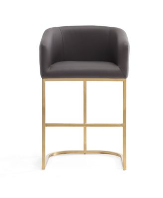 Louvre 36" Leatherette Upholstered Counter Stool