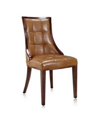Fifth Avenue 2-Piece Leatherette Upholstered Dining Chair Set