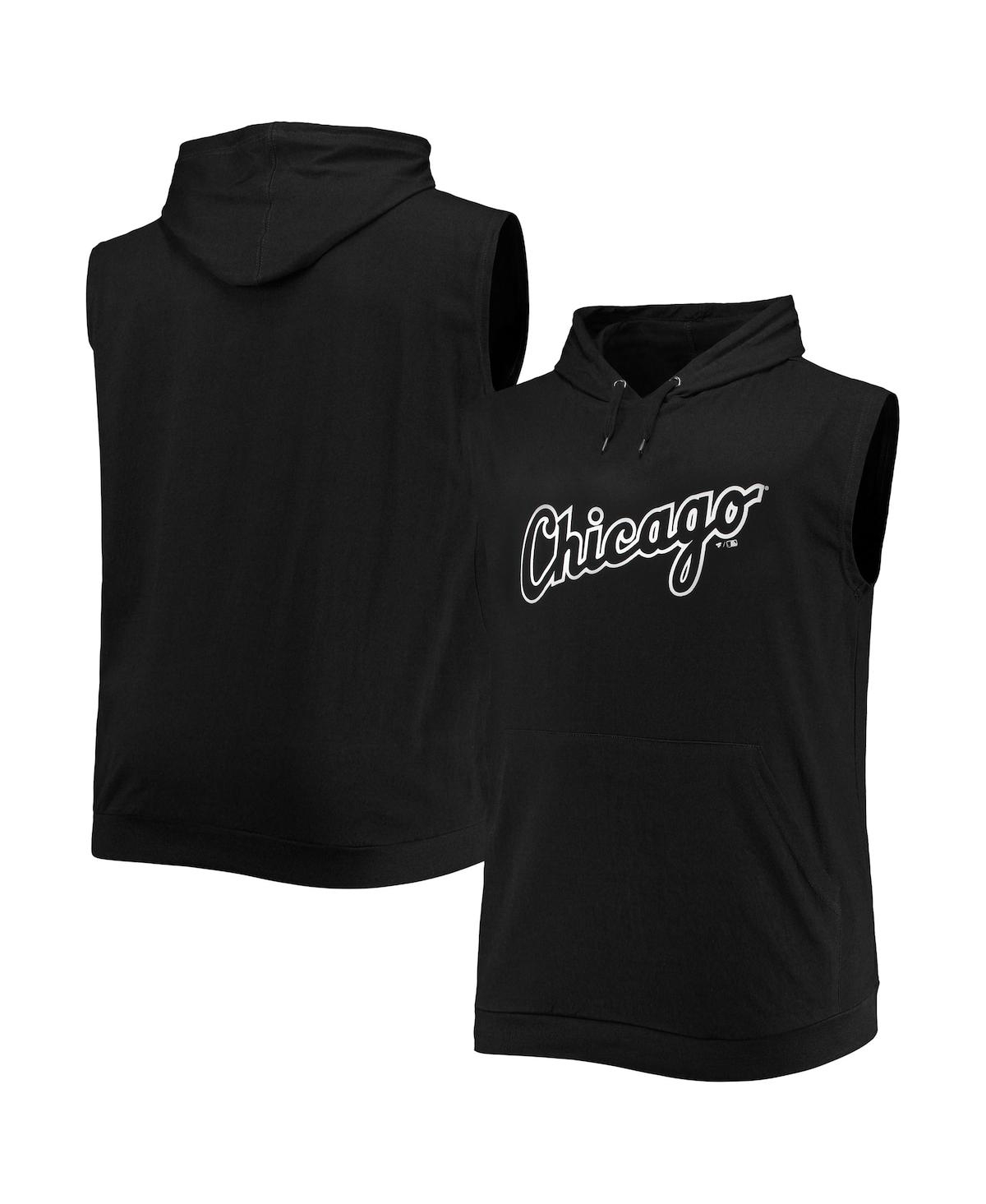 Profile Men's Black Chicago White Sox Jersey Muscle Sleeveless