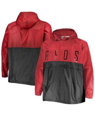 Mitchell & Ness Men's San Francisco 49ers Half-Zip Anorak Jacket - Macy's