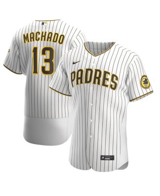 Men's Manny Machado San Diego Padres Authentic White /Brown Home