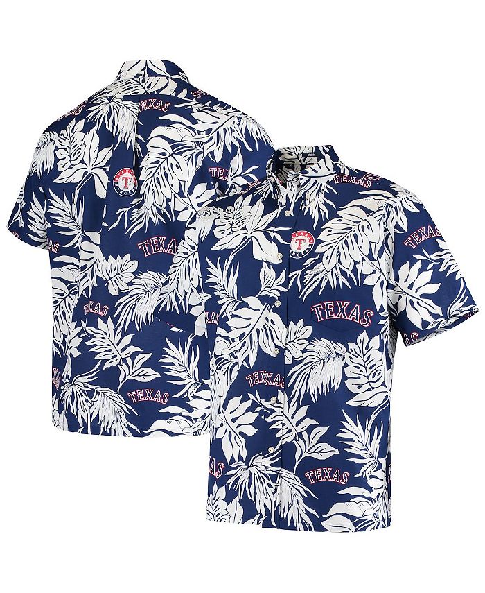 Reyn Spooner Men's Navy Texas Rangers Aloha Button-Down Shirt - Macy's
