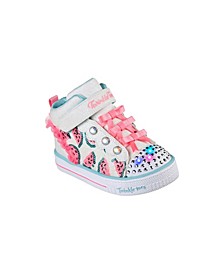 Toddler Girls Twinkle Toes- Shuffle Lite - Fruity Shines Stay-Put Closure Light-Up Casual Sneakers from Finish Line