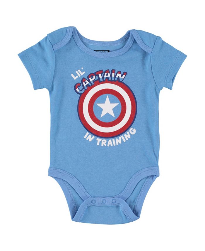 Happy Threads Baby Boys Marvel Bodysuits Set, 3 Piece Macy's