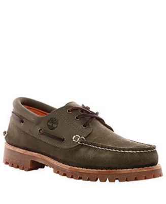 Timberland Men's Authentic 3-Eye Classic Lug Boat Shoe - Macy's