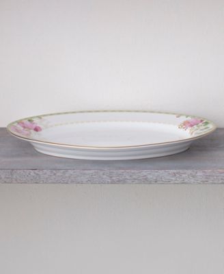 Poppy Place Oval Platter, 14"