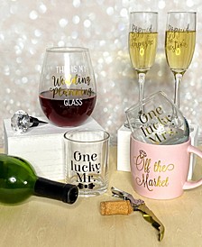 Novelty Bridal Glassware Collection