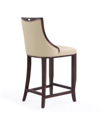 Emperor Leatherette Upholstered Barstool