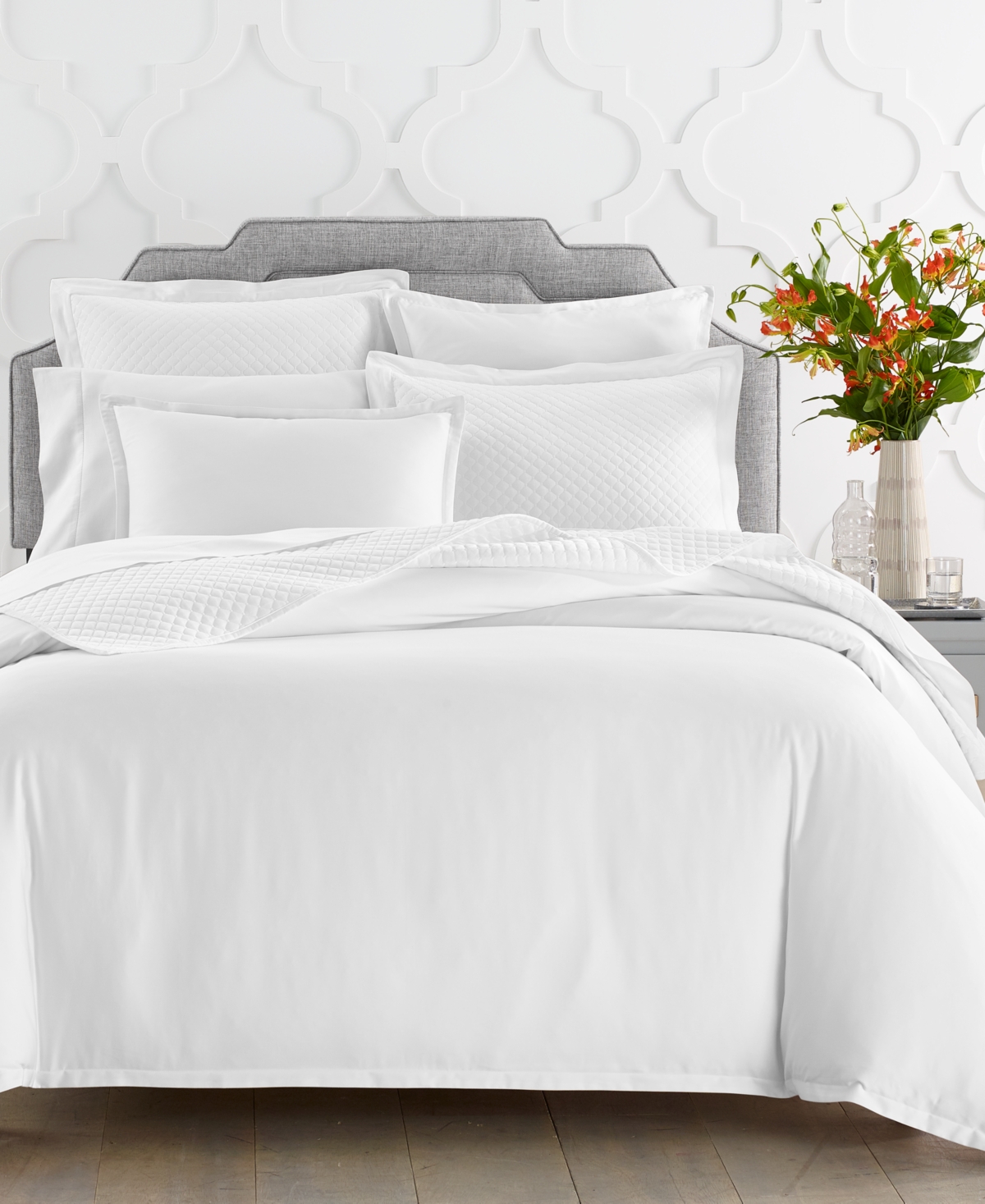 Charter Club Sleep Soft Viscose From Bamboo 3pc. King Duvet Cover Set