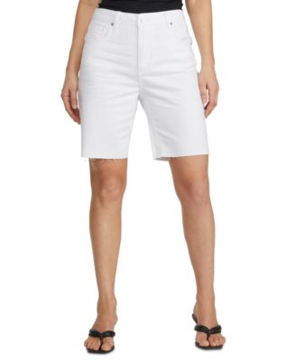 Numero Women's Cut-Hem Denim Shorts - Macy's