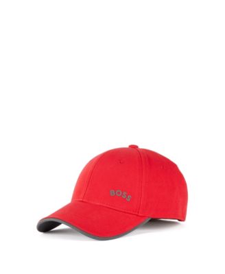 red boss cap