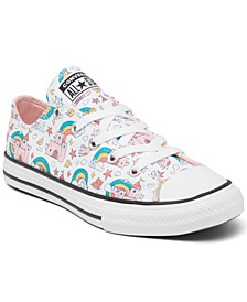Little Girls Chuck Taylor All Star Rainbow Castles Casual Sneakers from Finish Line