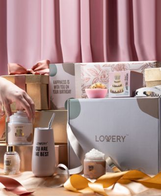 Birthday Gifts, Happy Birthday Gift Basket, Relaxing Spa Gift Box, Care Package, Body Care Gift Set, 9 Piece