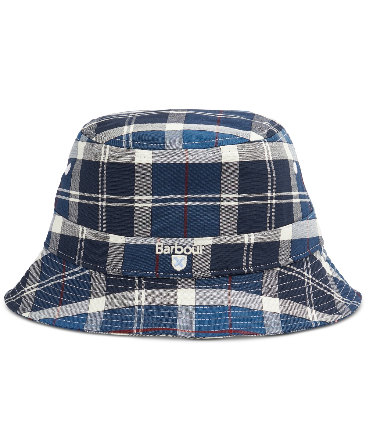 Barbour Trailgrip Lite2 Low Top Sneakers In Summer Navy Tartan