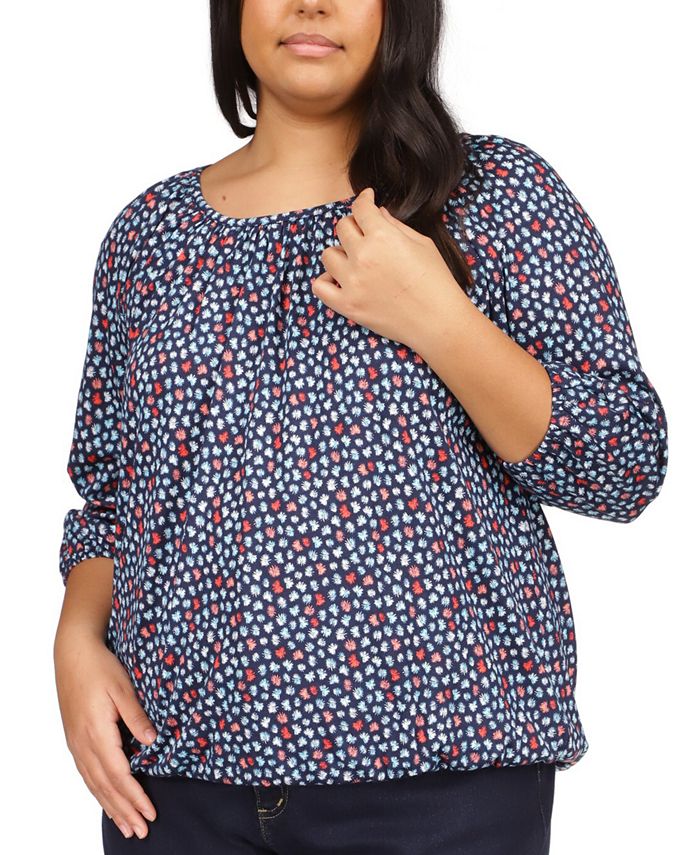 Michael kors plus size best sale tops macy's