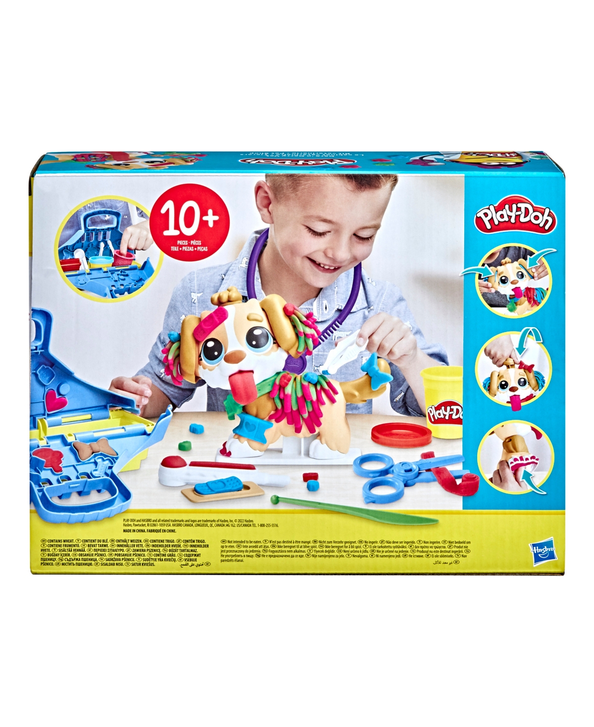 PLAY-DOH CARE AND CARRY VET, SET OF 17 