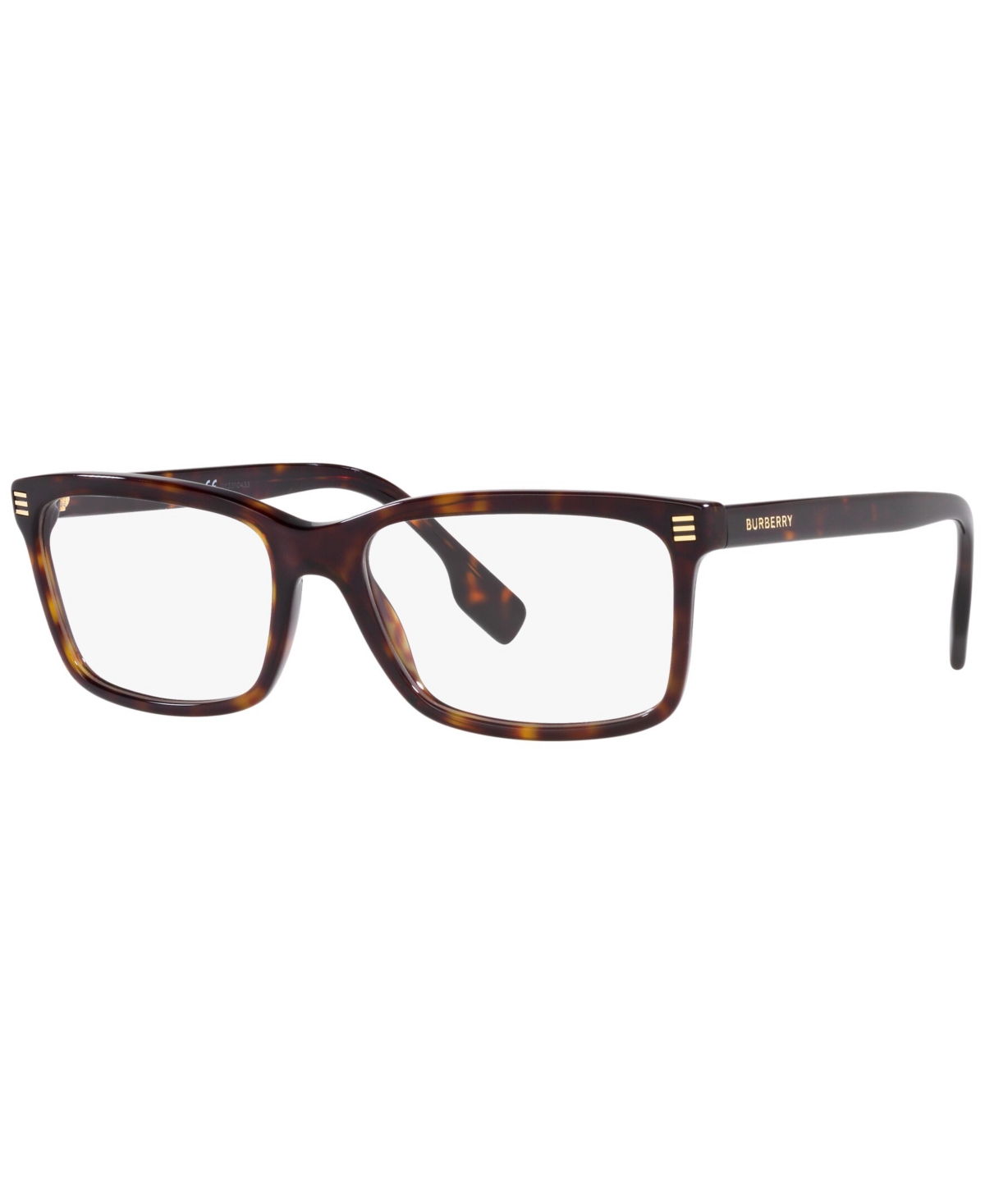 BE2352 Foster Men's Rectangle Eyeglasses - Black