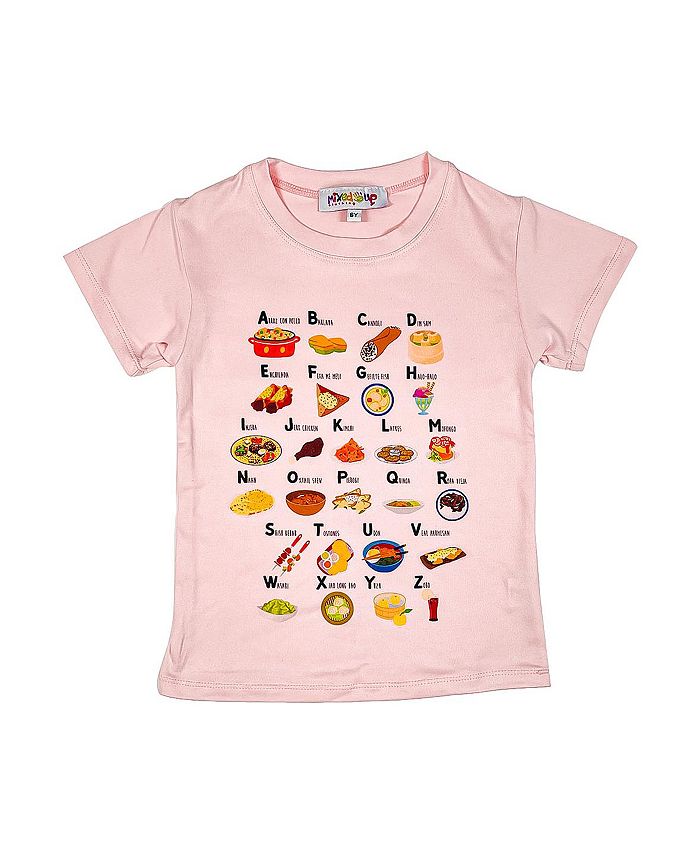 Mixed Up Clothing Toddler Girls Alphabet Printed T shirt Macy s