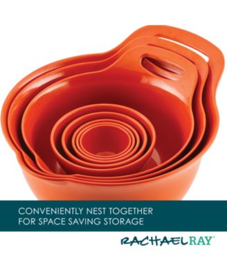 10-Pc. Mix and Measure Mixing Bowl Measuring Cup and Utensil Set