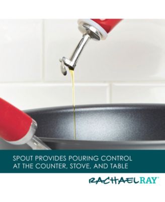 Ceramics EVOO 4-Pc. Dispensing Bottle & Ramekin Dipper Set