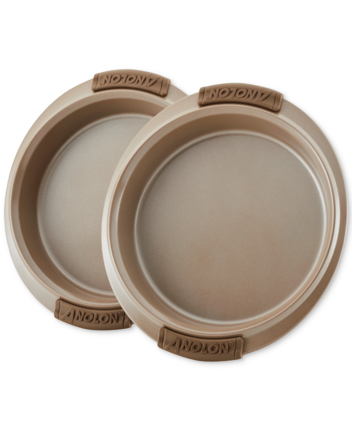 Anolon Advanced Bronze Nonstick Bakeware 9" Round Cake Pans, Set Of 2