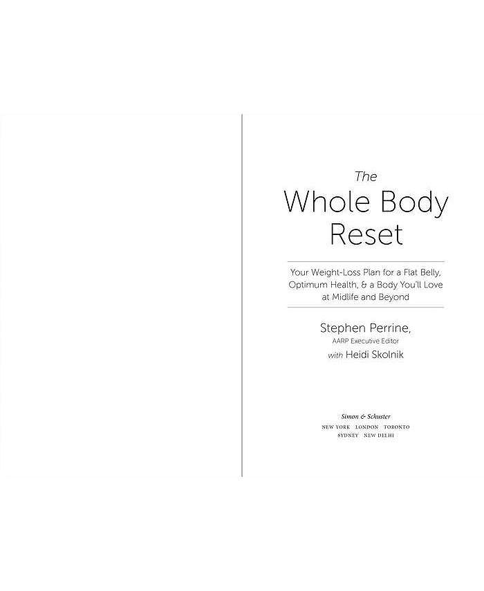 Barnes & Noble The Whole Body Reset Your WeightLoss Plan for a Flat