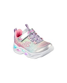 Toddler Girls S Lights - Twisty Brights - Mystical Bliss Light-Up Stay-Put Closure Casual Sneakers from Finish Line