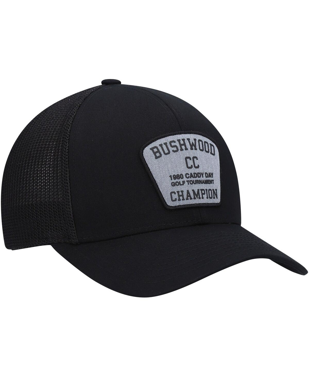 Shop Travis Mathew Men's  Black Presidential Suite Trucker Adjustable Hat
