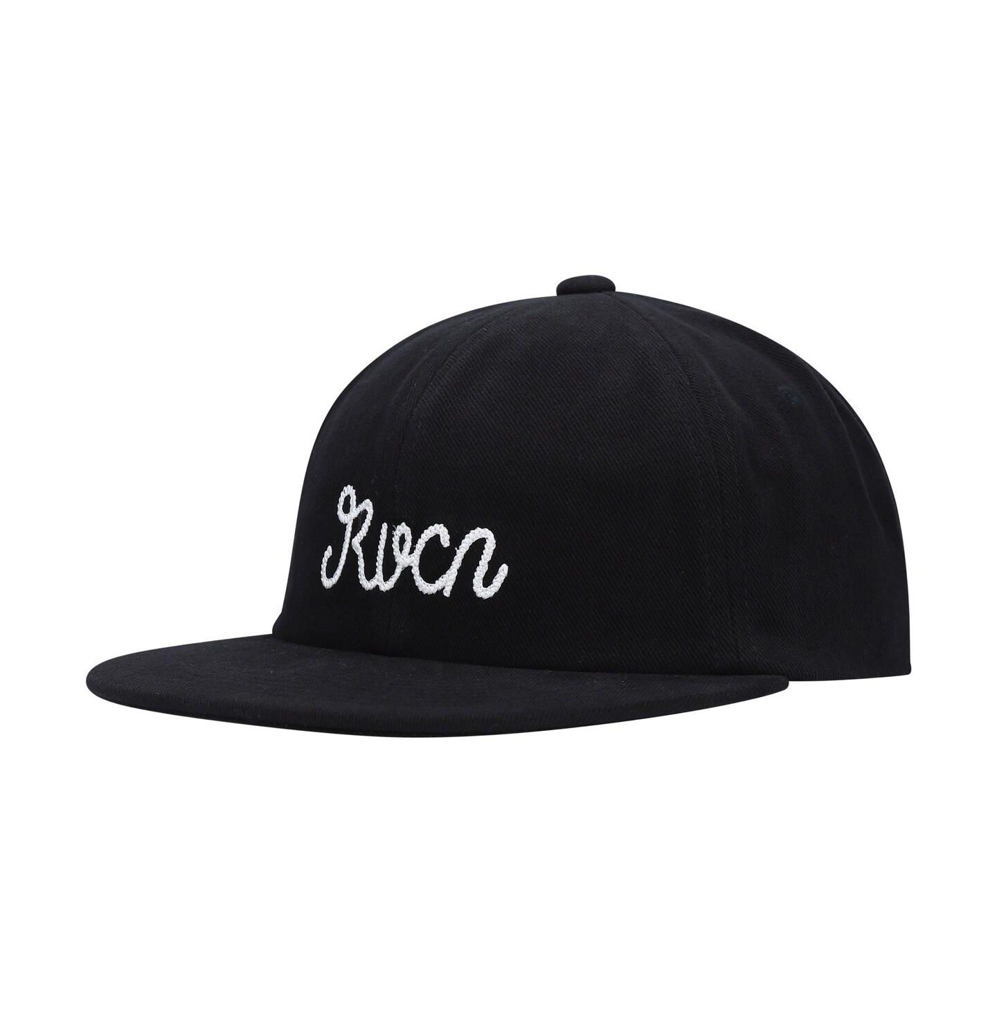 Мужская кепка RVCA Black Evan Mock Sorry Snapback Hat — фото 2