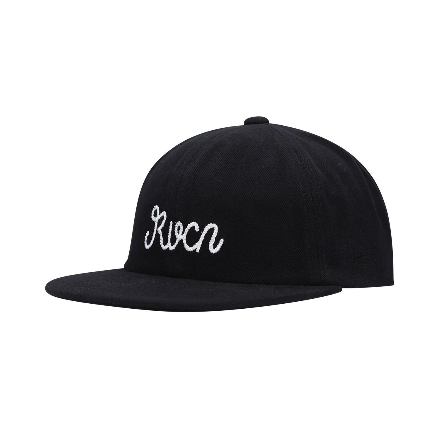 Men's Black Evan Mock Sorry Snapback Hat