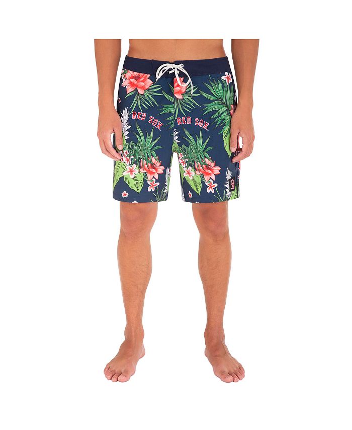 Hurley Men's Boston Red Sox Tropics Shorts & Reviews - Swimwear - Men - Macy's