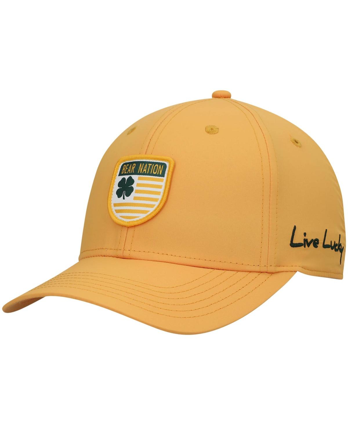 Shop Black Clover Men's Gold Baylor Bears Nation Shield Snapback Hat