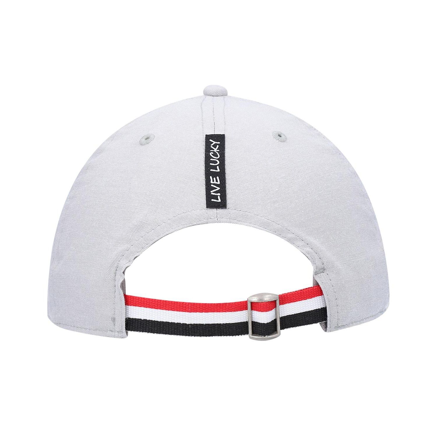 Men's Gray Utah Utes Oxford Circle Adjustable Hat