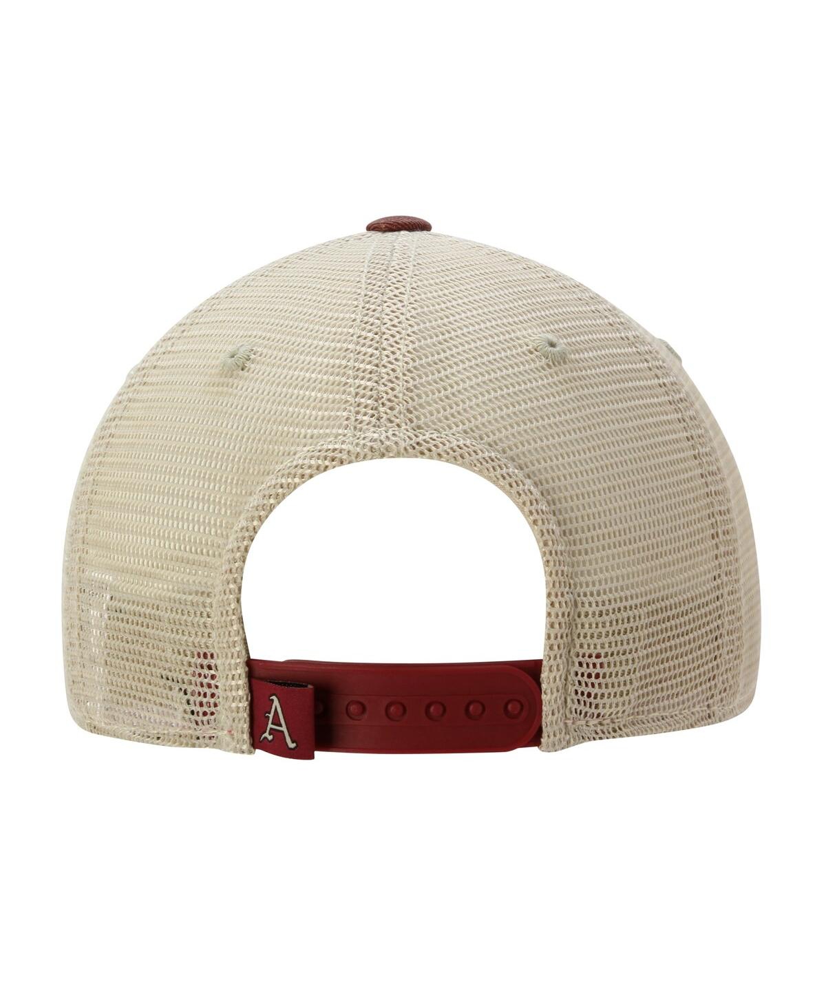 Top Of The World Men's Arkansas Razorbacks  Offroad Trucker Adjustable Hat In Cardinal