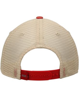 Men's Scarlet, Tan Rutgers Scarlet Knights Offroad Trucker Hat