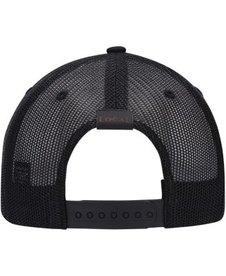 Men's South Dakota Blackout State Patch Trucker Snapback Hat