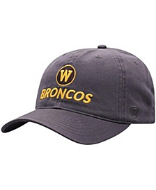 Men's Charcoal Western Michigan Broncos Classic Arch Adjustable Hat