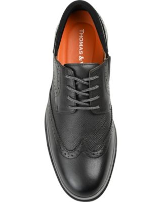 Men's Savage Embossed Wingtip Derby Dress Shoes