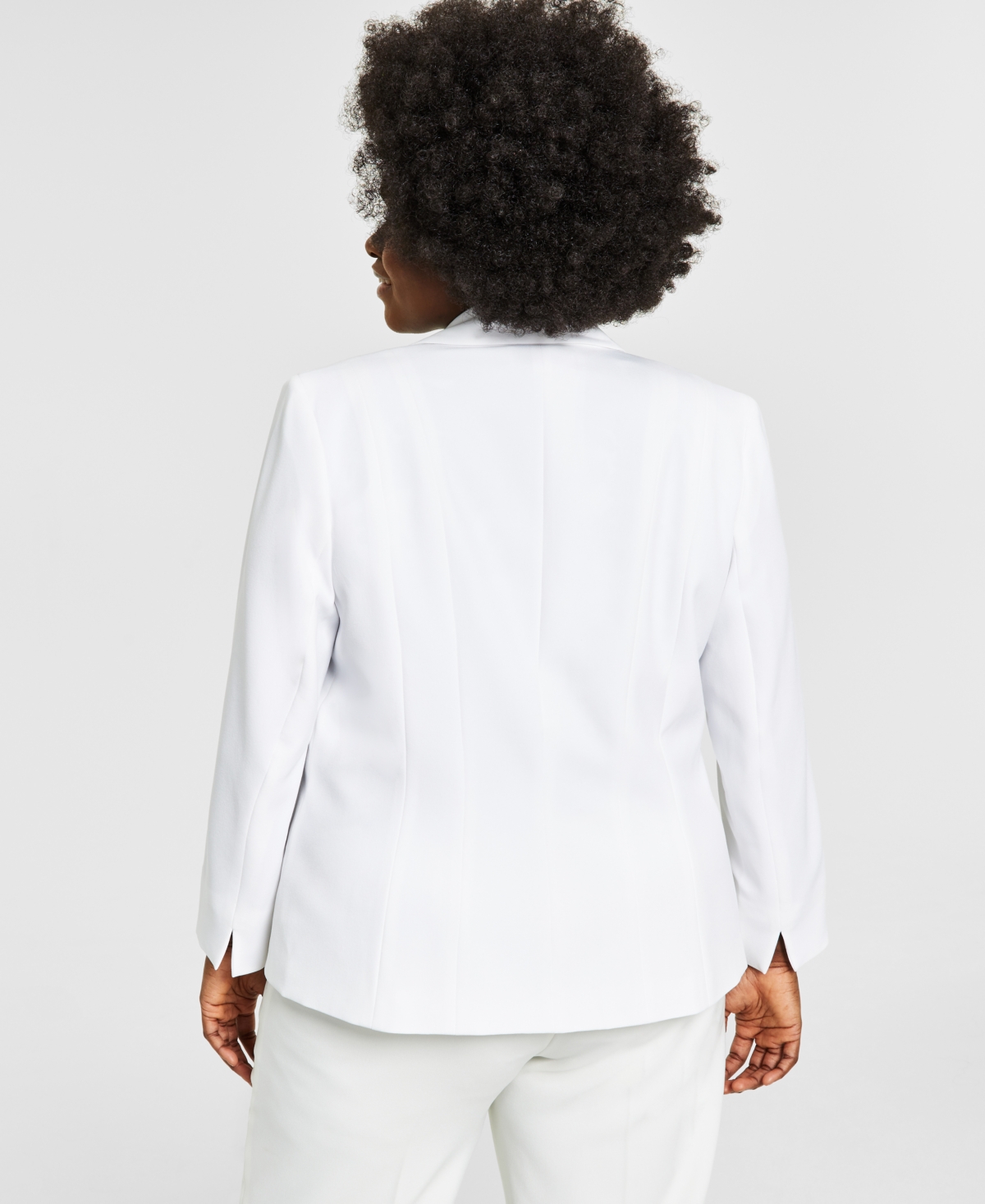 Kasper white blazer top
