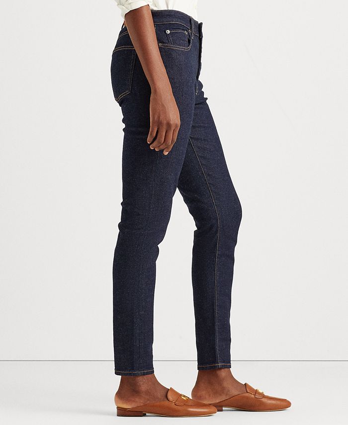 Lauren Ralph Lauren High-Rise Skinny Ankle Jeans & Reviews - Jeans ...