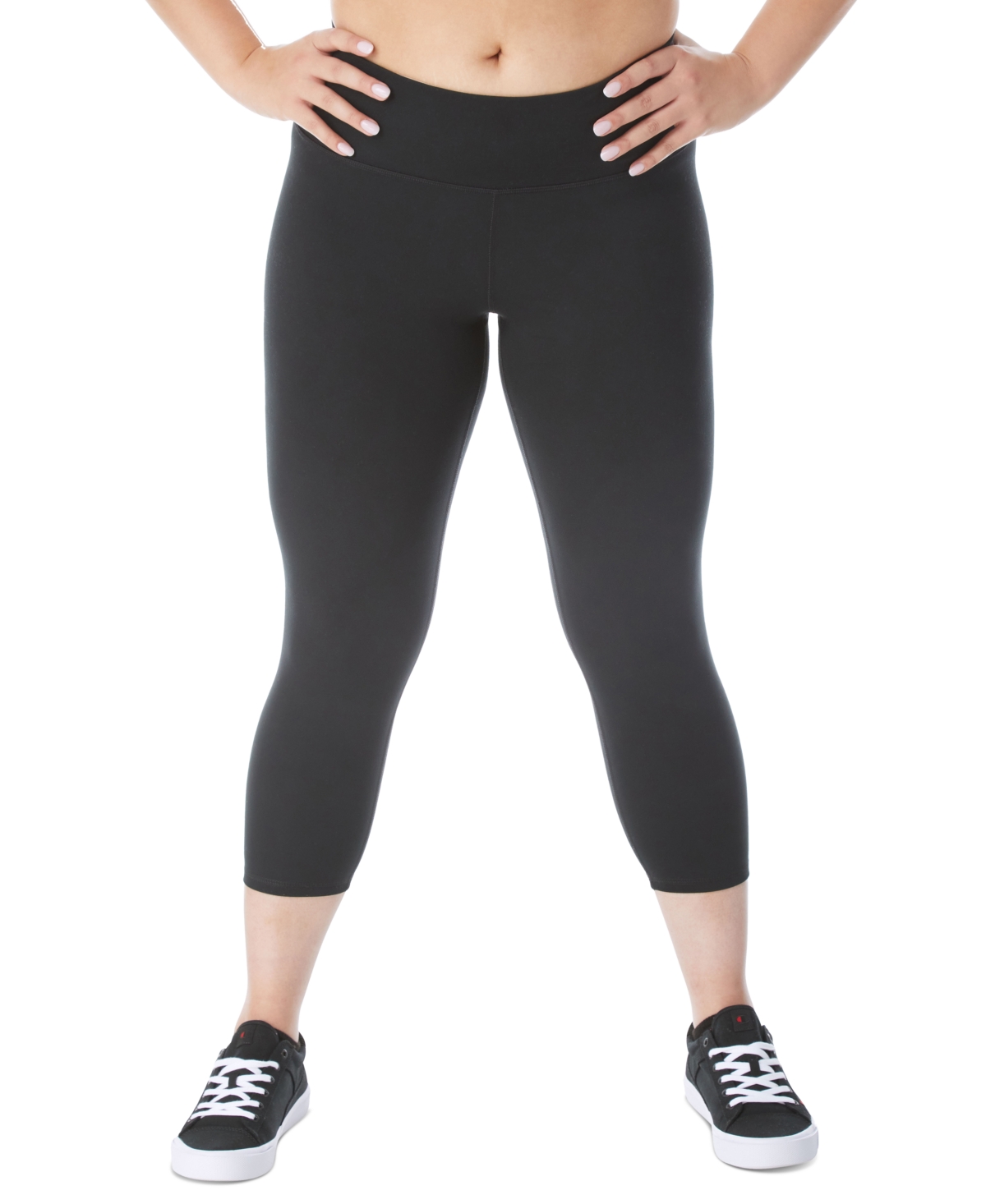 Champion Plus Size Soft Touch Cropped Leggings