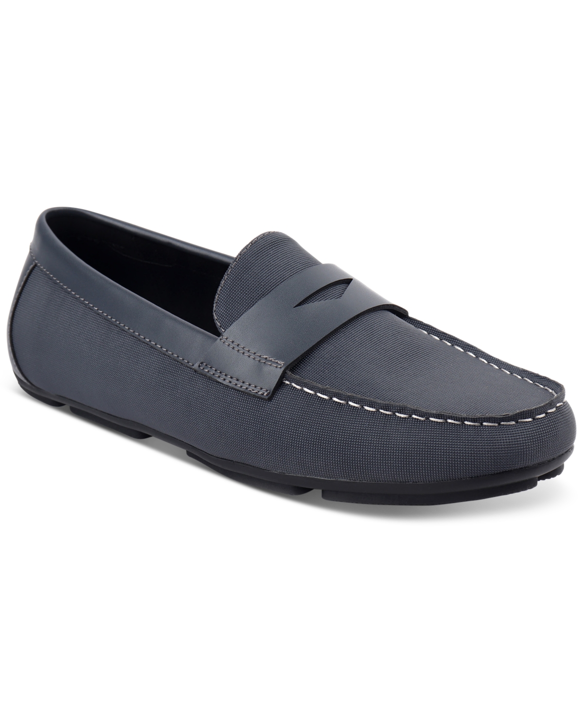 Alfani Men s Iker Penny Driving Loafers Created For Macy s Men s Shoes In Grey ModeSens