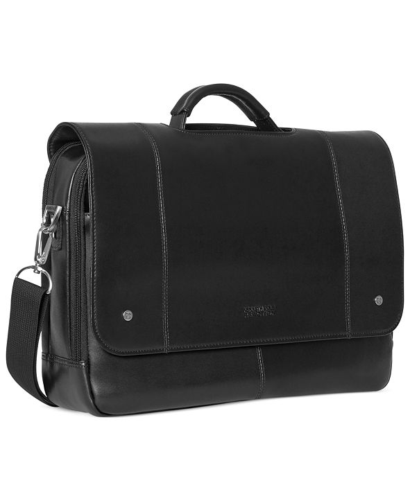 Kenneth Cole Reaction Leather Laptop Messenger Bag & Reviews - Laptop ...