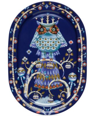 Taika Blue Serving Platter