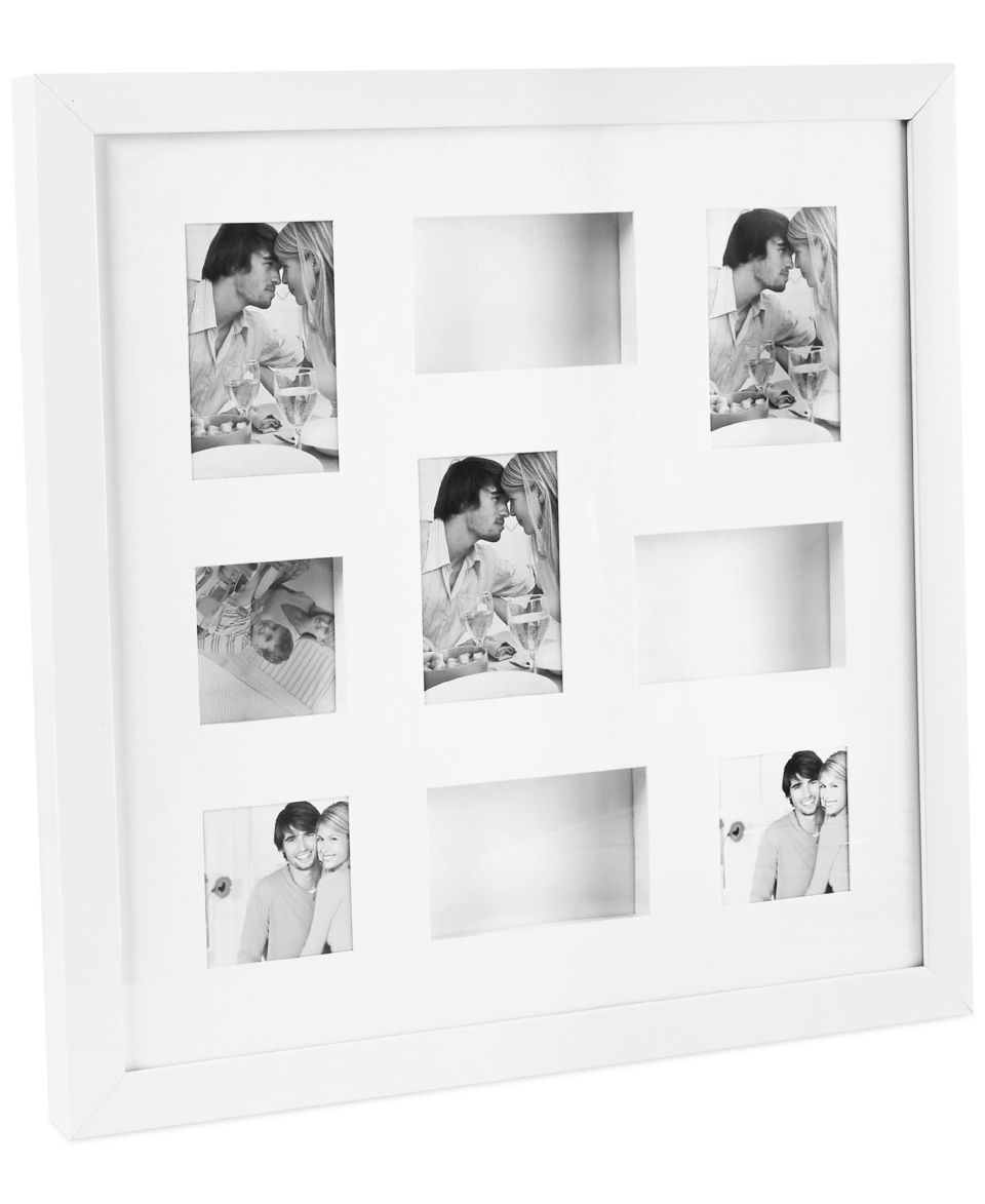 Mikasa White Shadowbox Collage, 22   Picture Frames