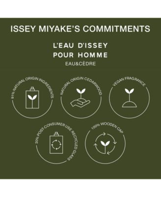 Issey Miyake Men's L'Eau d'Issey Eau & Cèdre Eau de Toilette Intense Spray, 3.3 oz.