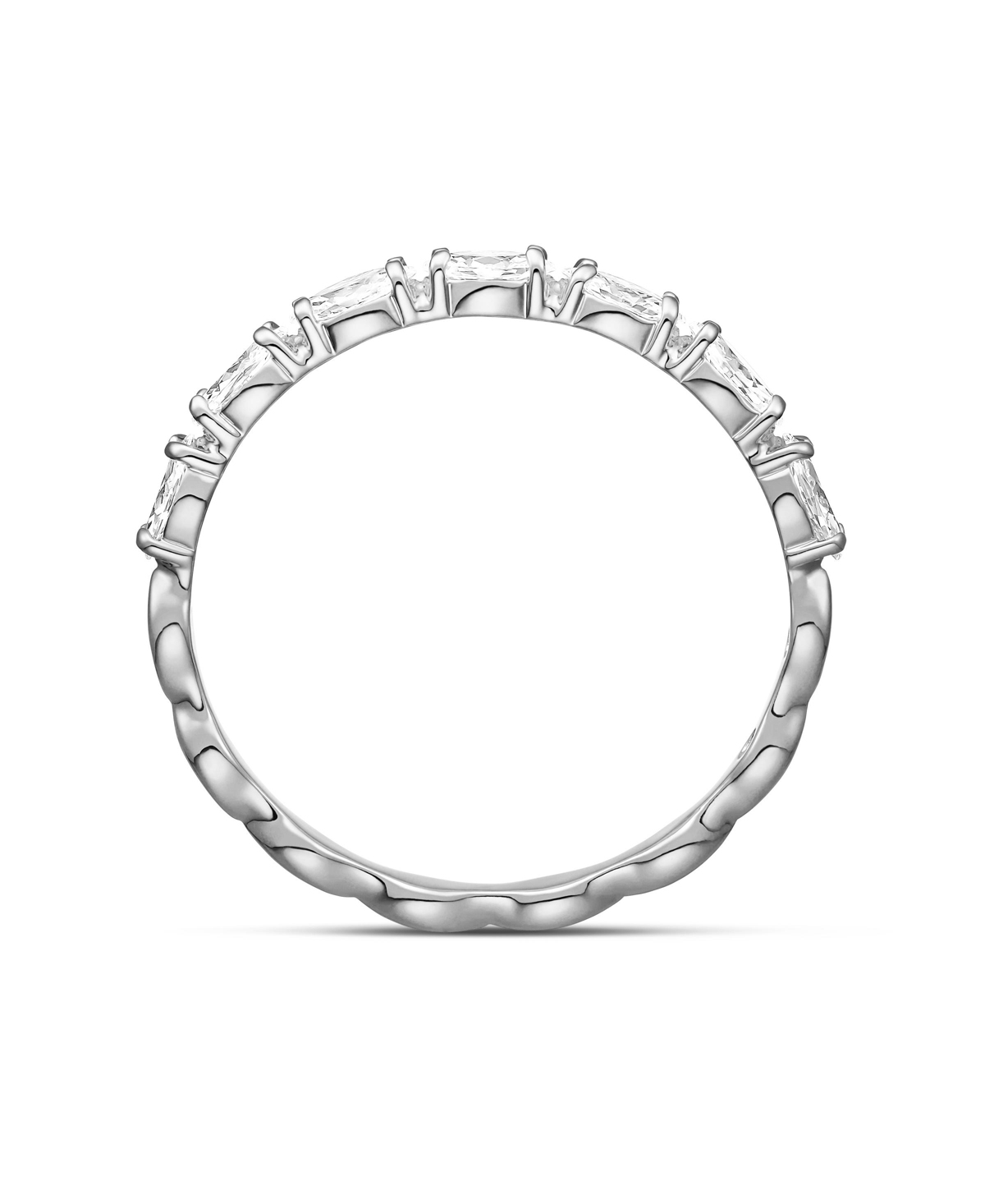 Swarovski Vittore Marquise Cut Rhodium Plated Ring